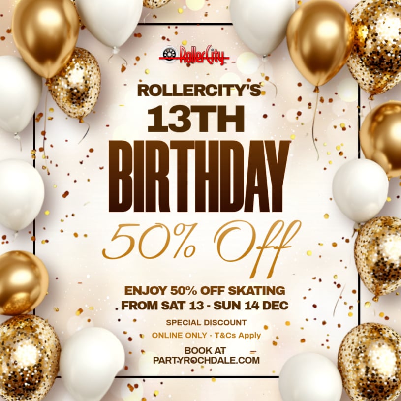 Rollercity 13th Birthday
